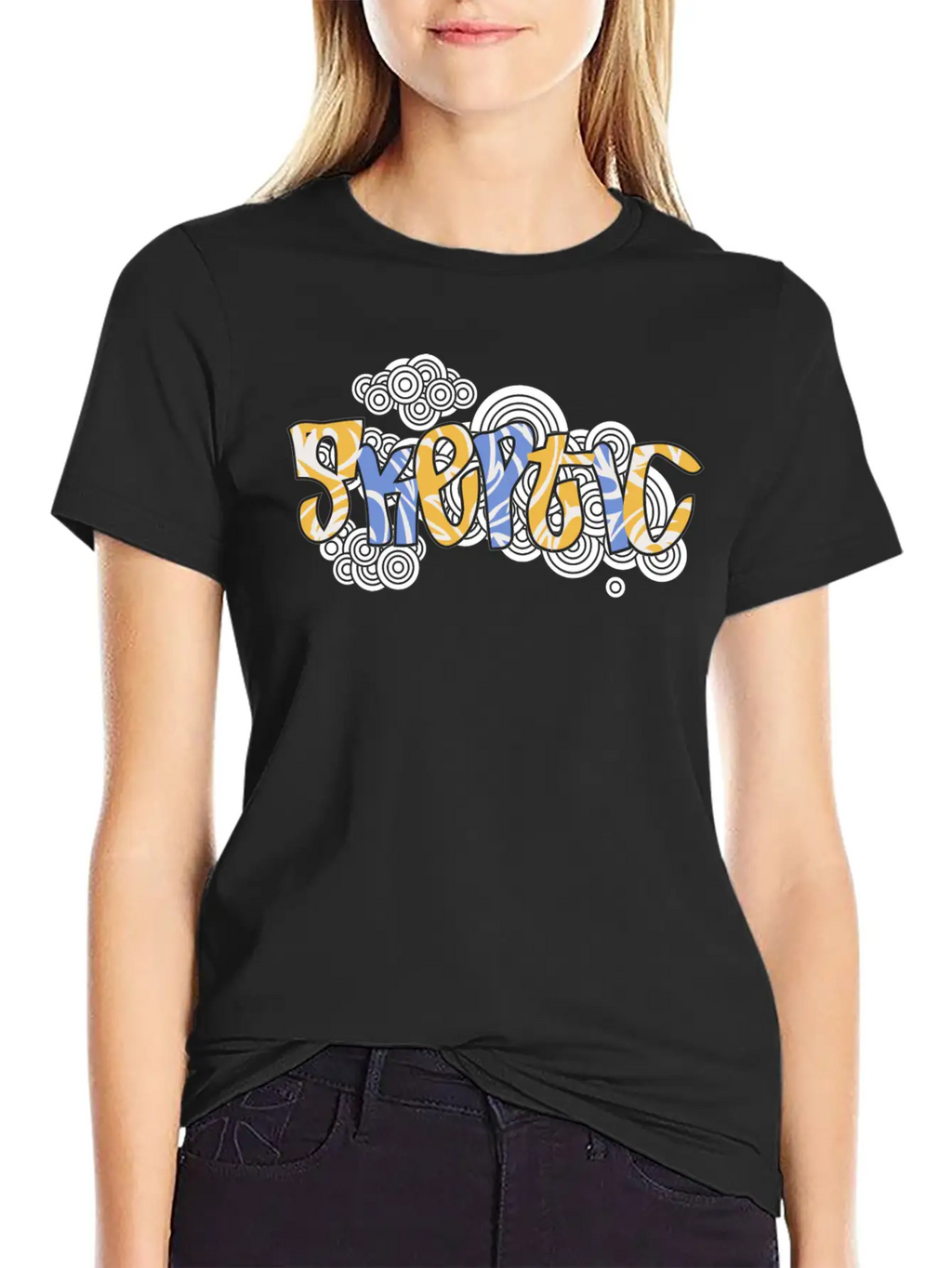 Skeptic Cloud Stylish Everyday T-Shirt – Unisex Basic Cotton Tee