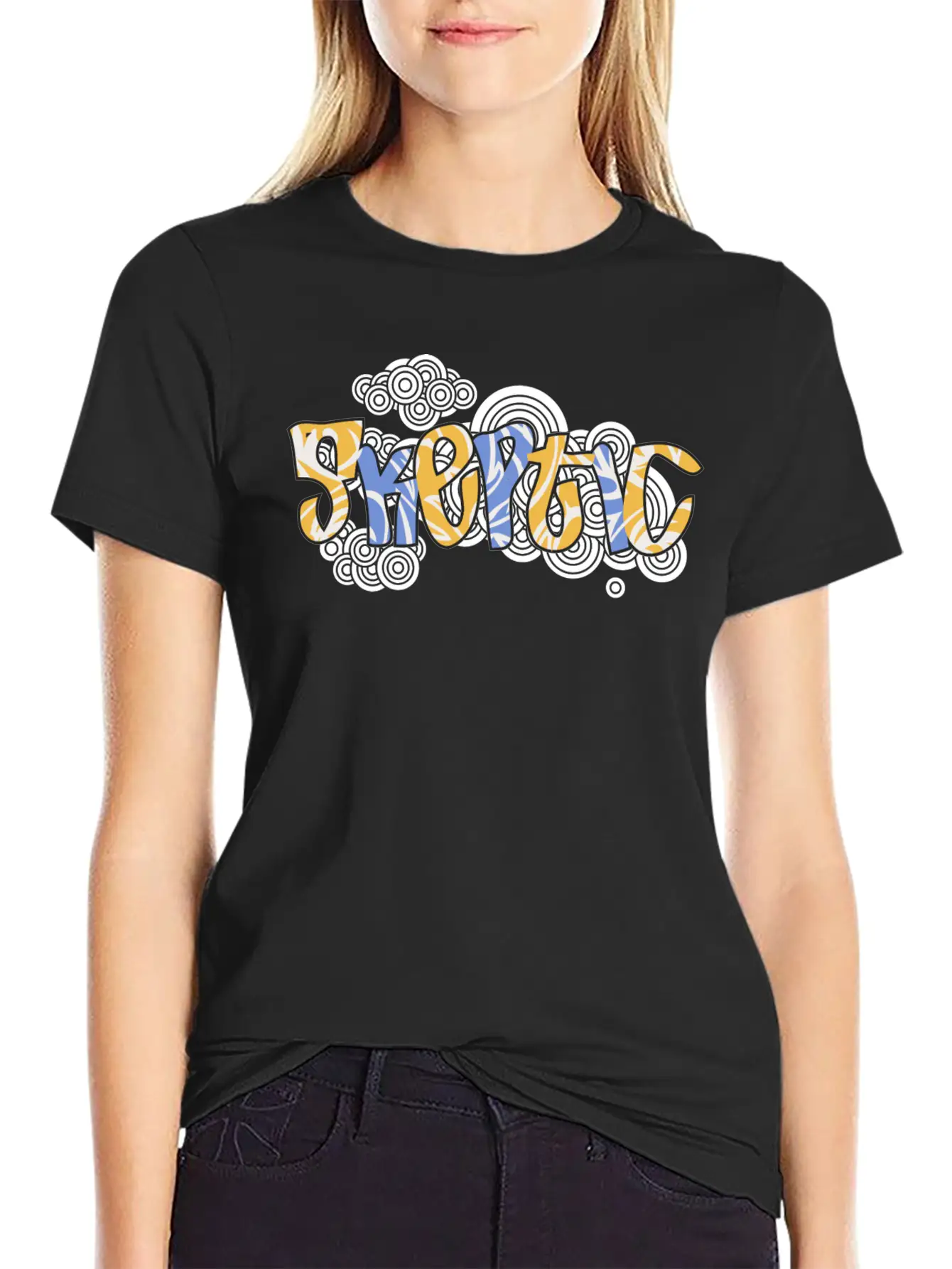 Skeptic Cloud Stylish Everyday T-Shirt – Unisex Basic Cotton Tee