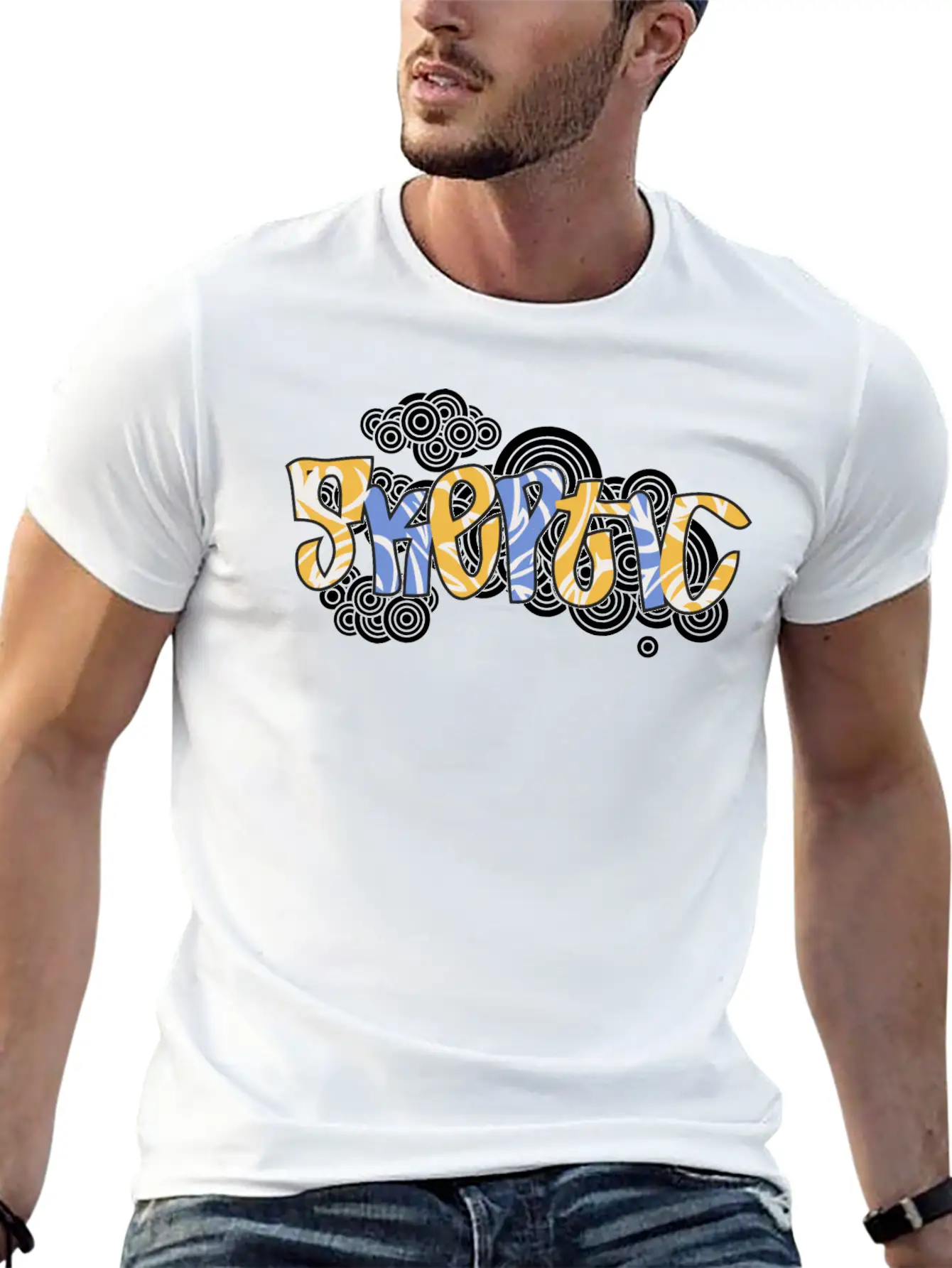 Skeptic Cloud Stylish Everyday T-Shirt – Unisex Basic Cotton Tee
