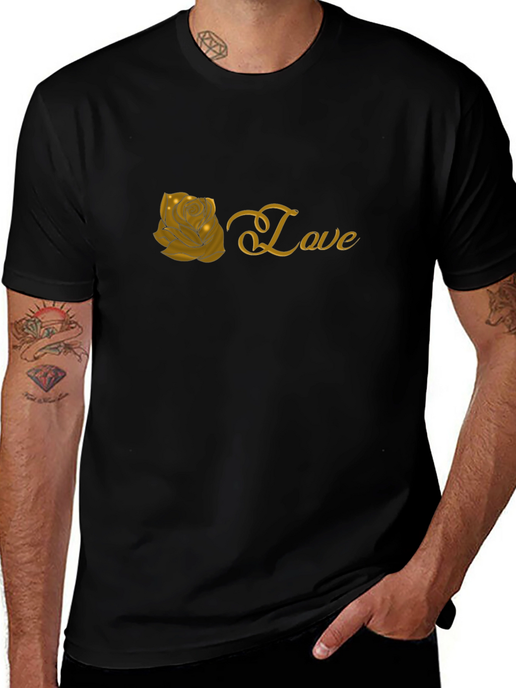 Love Rose Graphic T-Shirt
