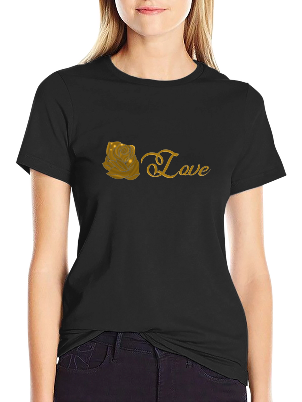 Love Rose Graphic T-Shirt