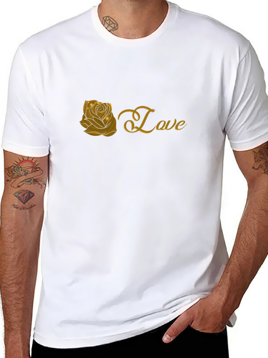 Love Rose Graphic T-Shirt