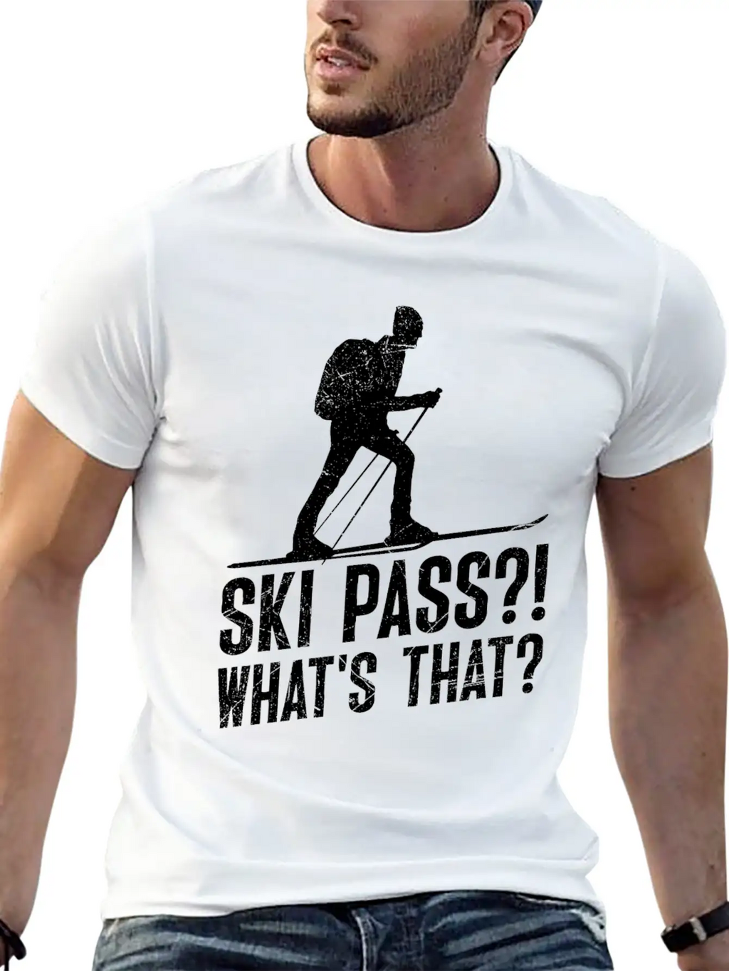 Ski Touring Ski Pass? What's That? Touring Ski Unisex Casual T-Shirt – Clean Design For Daily Comfort
