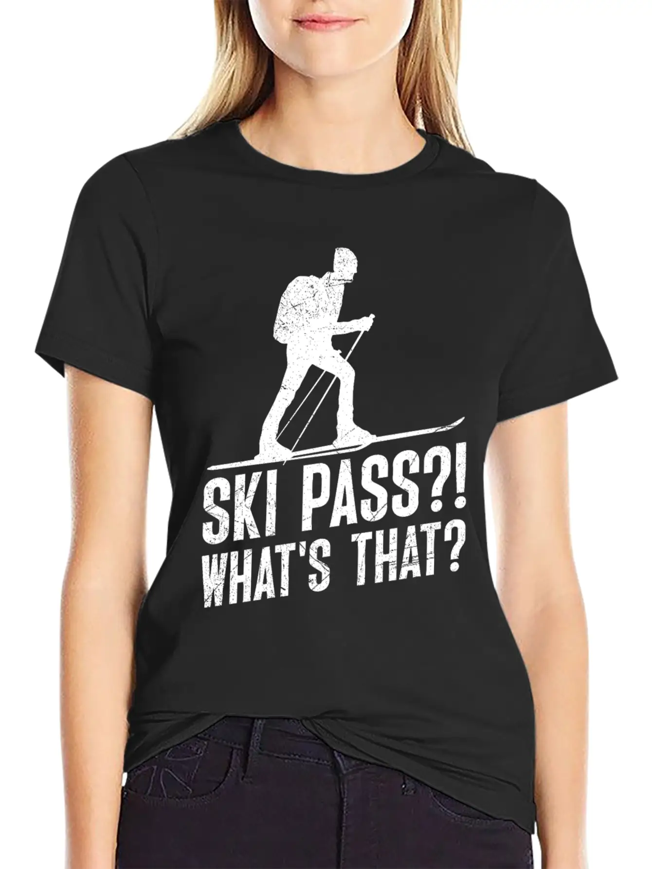 Ski Touring Ski Pass? What's That? Touring Ski Unisex Casual T-Shirt – Clean Design For Daily Comfort