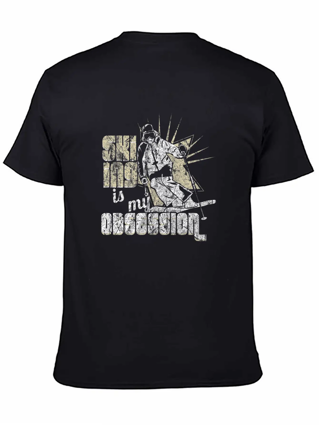 Ski Winter Casual Graphic T-Shirt – Simple And Comfortable Daily Wear