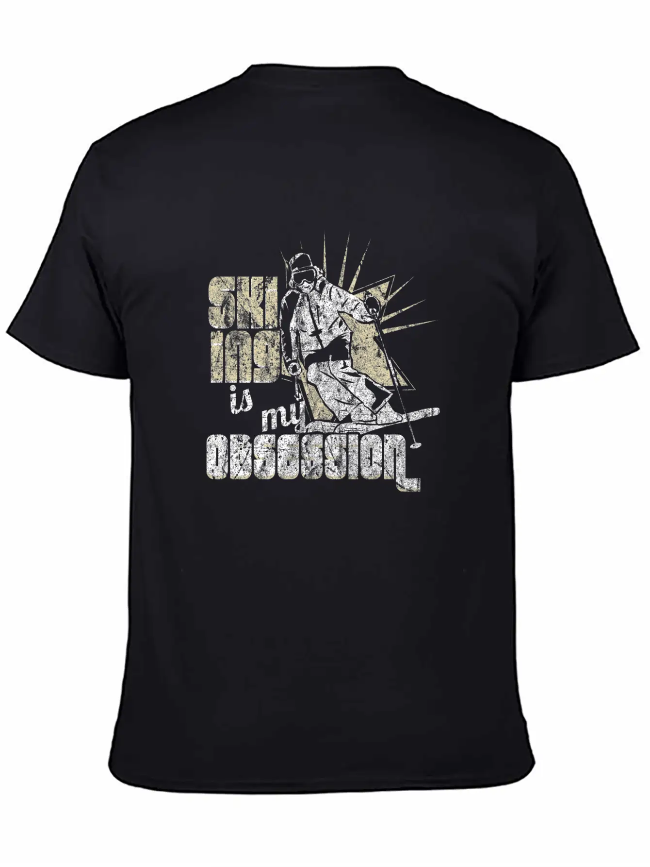 Ski Winter Casual Graphic T-Shirt – Simple And Comfortable Daily Wear