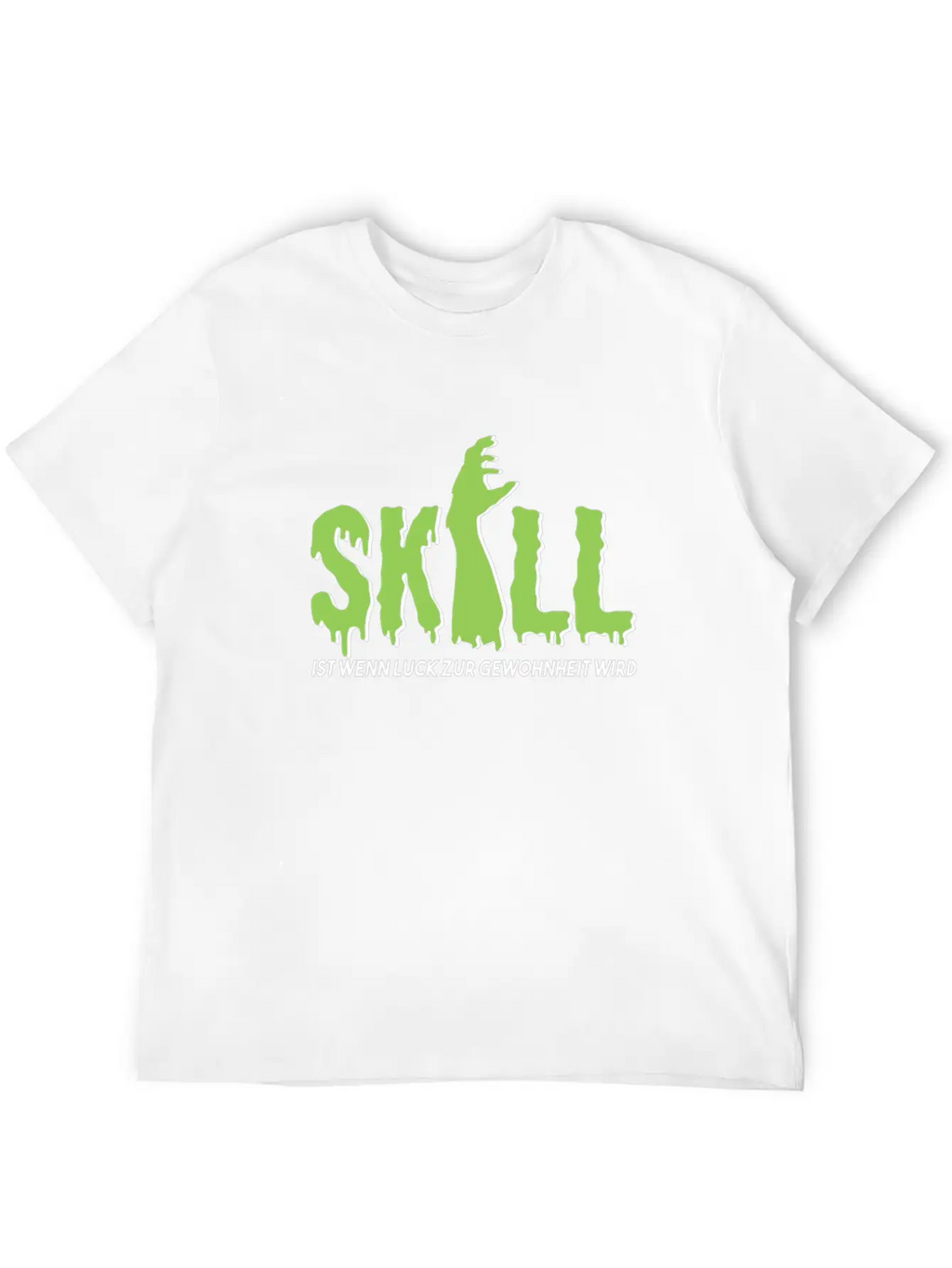 Skill Is When Luck Becomes A Habit Gamer Shirt Unisex Short Sleeve Soft Cotton T-Shirt – Casual Everyday Wear