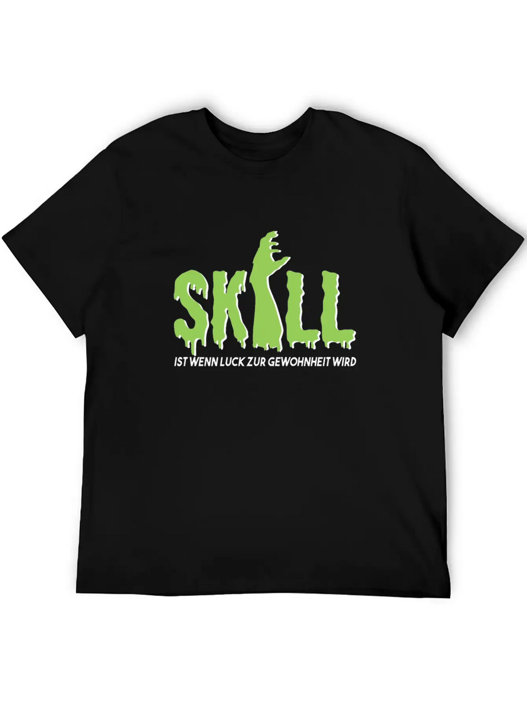 Skill Is When Luck Becomes A Habit Gamer Shirt Unisex Short Sleeve Soft Cotton T-Shirt – Casual Everyday Wear