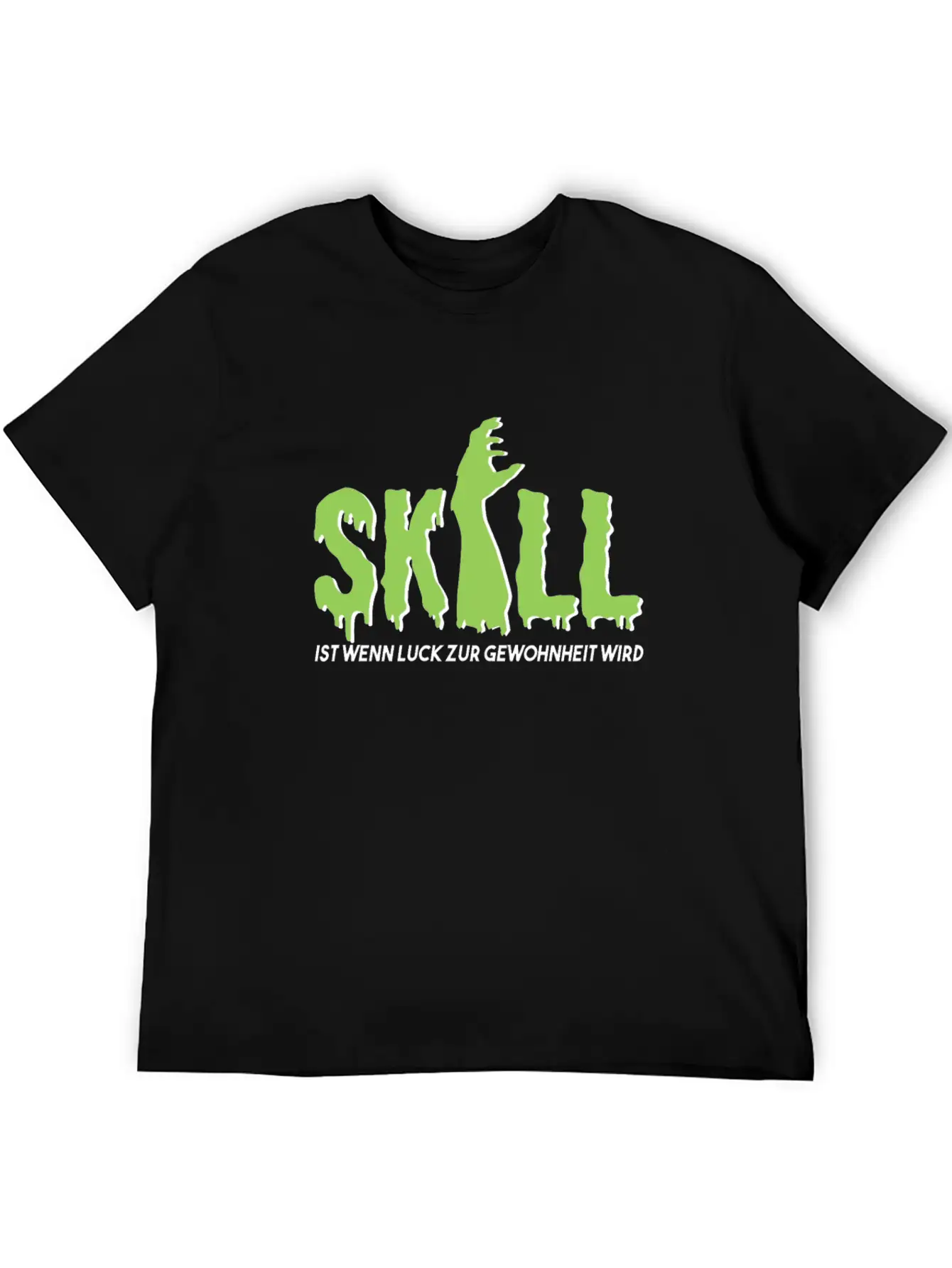 Skill Is When Luck Becomes A Habit Gamer Shirt Unisex Short Sleeve Soft Cotton T-Shirt – Casual Everyday Wear