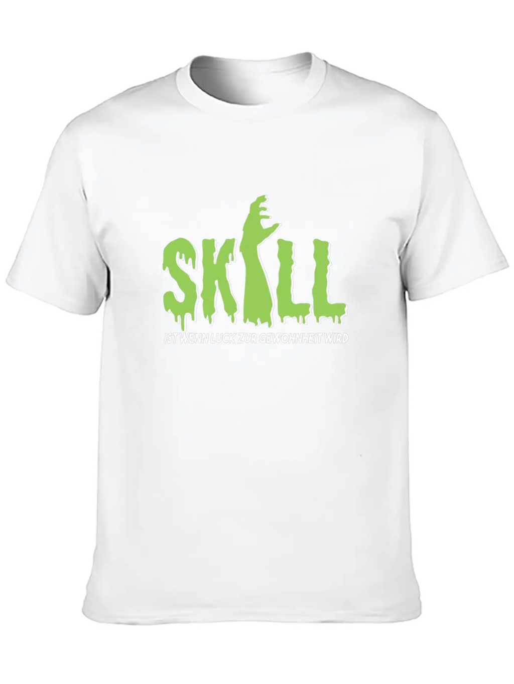 Skill Is When Luck Becomes A Habit Gamer Shirt Unisex Short Sleeve Soft Cotton T-Shirt – Casual Everyday Wear