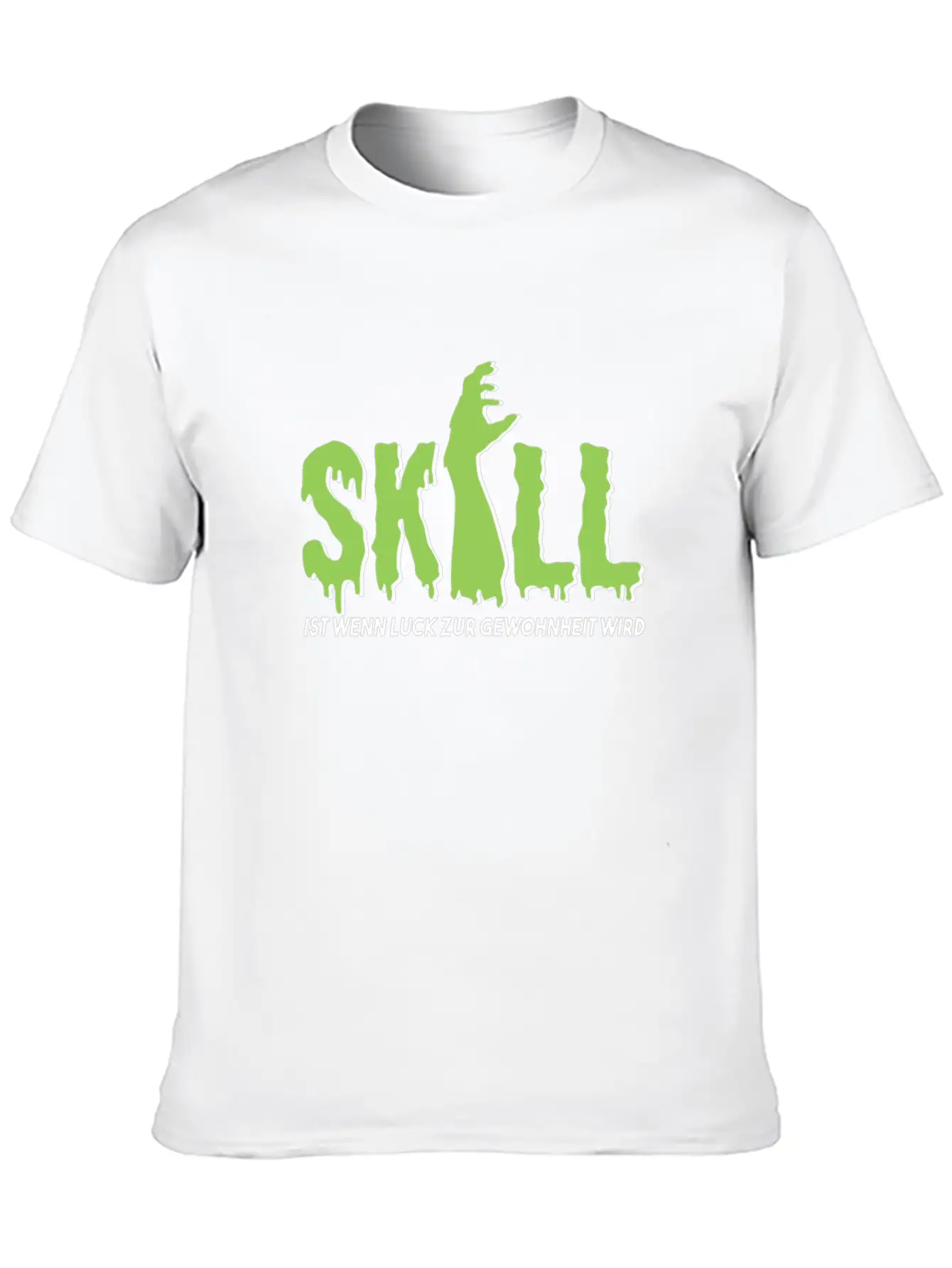 Skill Is When Luck Becomes A Habit Gamer Shirt Unisex Short Sleeve Soft Cotton T-Shirt – Casual Everyday Wear