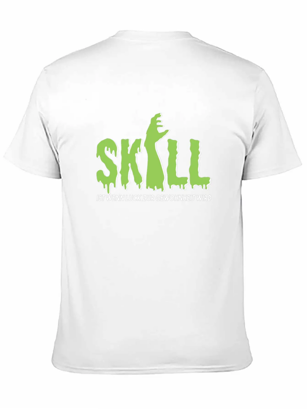 Skill Is When Luck Becomes A Habit Gamer Shirt Unisex Short Sleeve Soft Cotton T-Shirt – Casual Everyday Wear