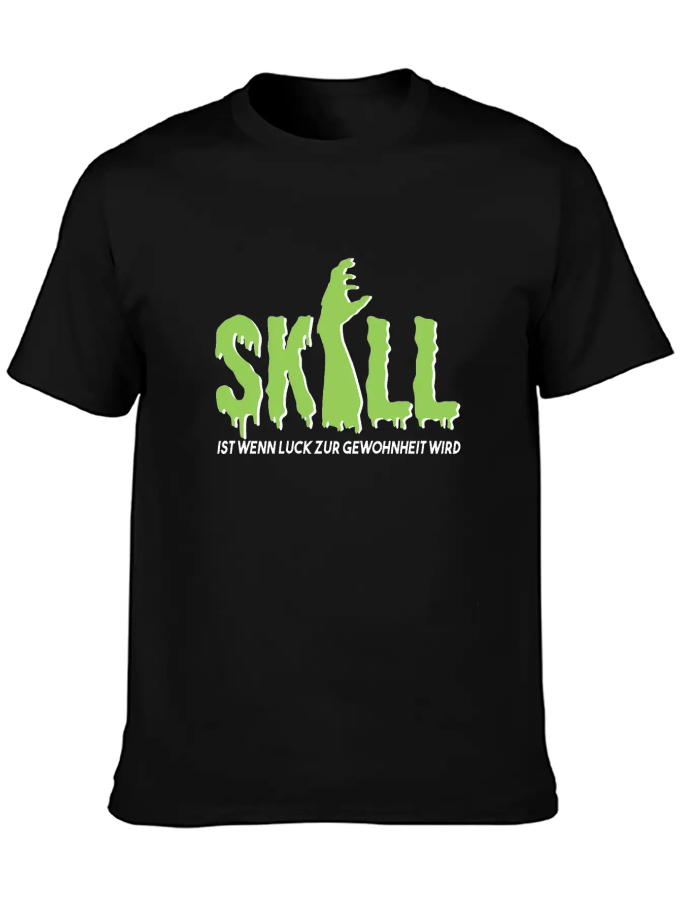 Skill Is When Luck Becomes A Habit Gamer Shirt Unisex Short Sleeve Soft Cotton T-Shirt – Casual Everyday Wear