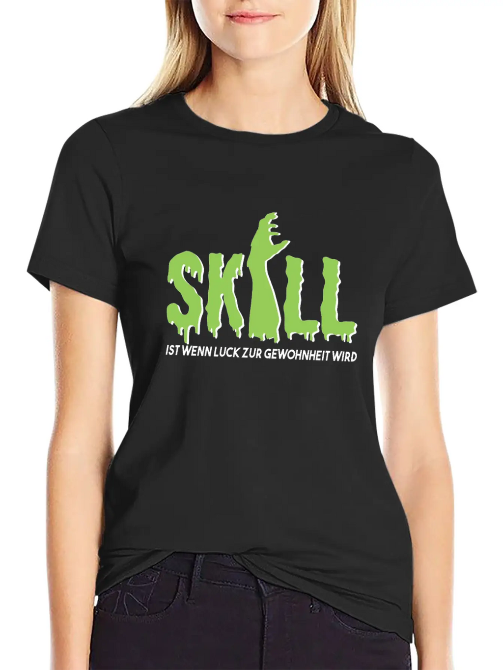 Skill Is When Luck Becomes A Habit Gamer Shirt Unisex Short Sleeve Soft Cotton T-Shirt – Casual Everyday Wear