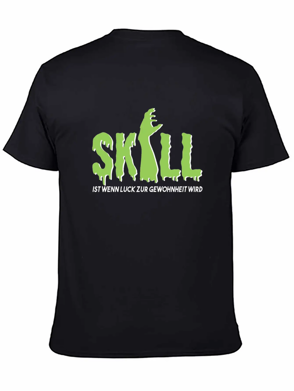 Skill Is When Luck Becomes A Habit Gamer Shirt Unisex Short Sleeve Soft Cotton T-Shirt – Casual Everyday Wear