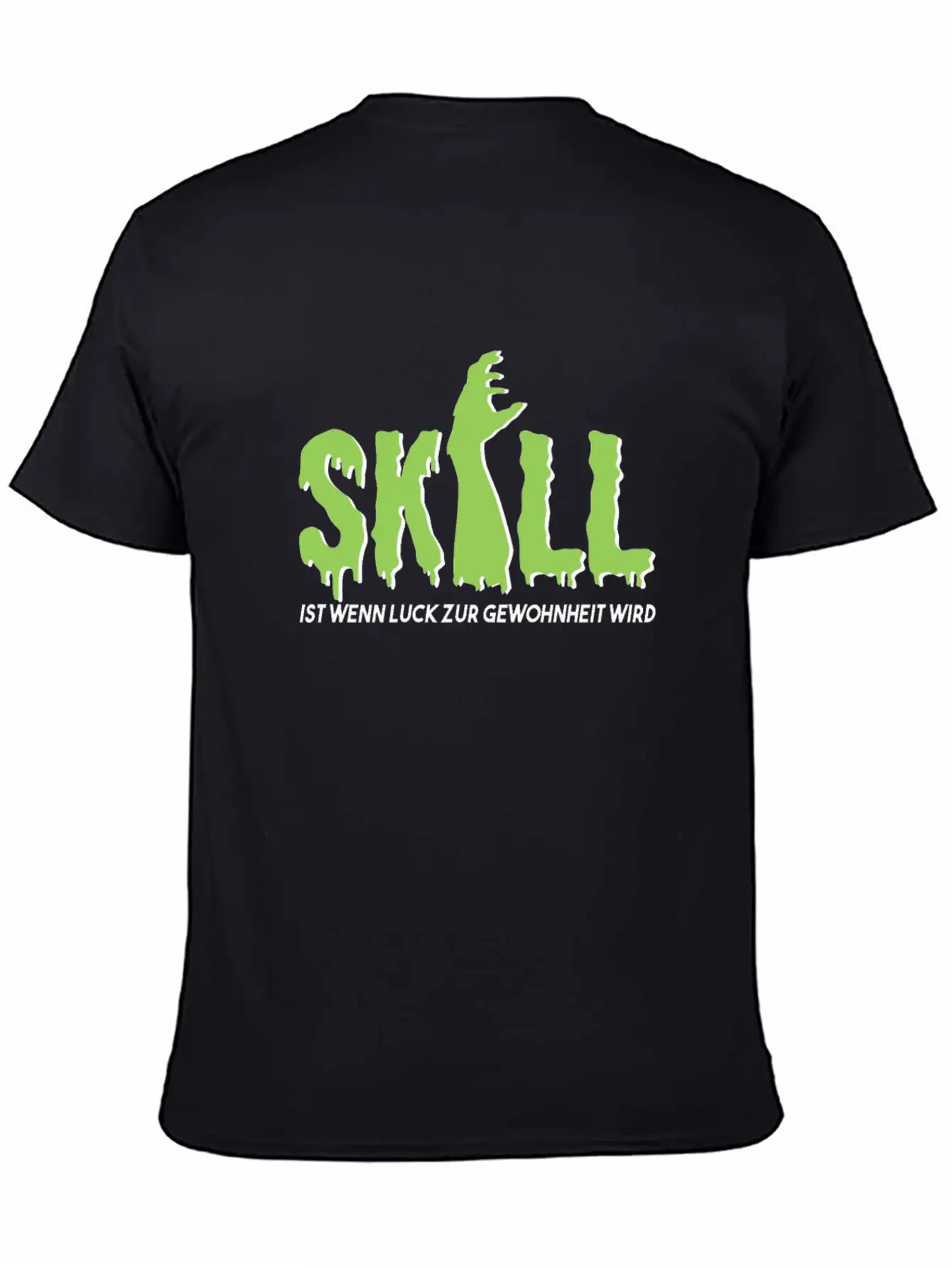 Skill Is When Luck Becomes A Habit Gamer Shirt Unisex Short Sleeve Soft Cotton T-Shirt – Casual Everyday Wear