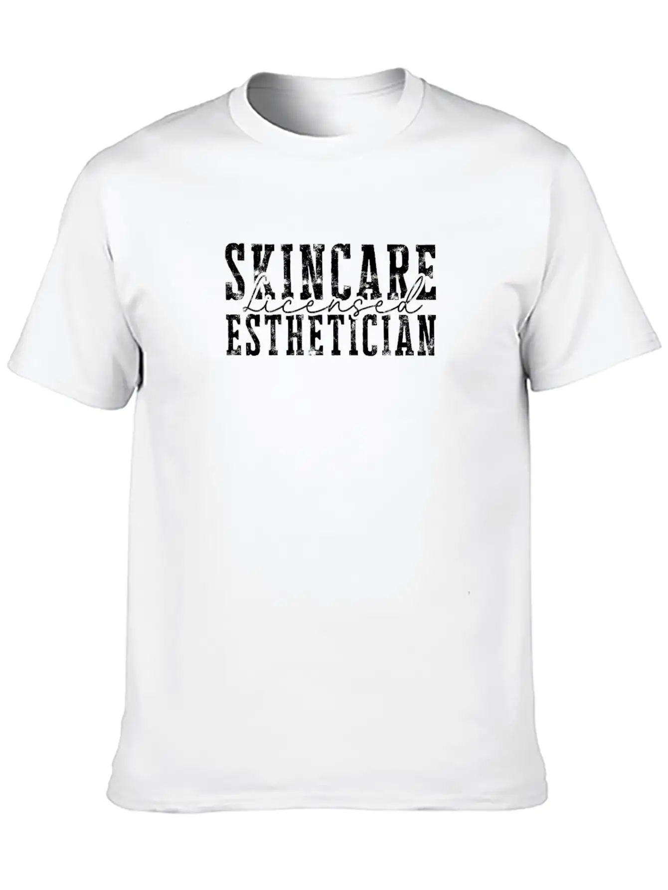 Skincare Licensed Esthetician - Cosmetologist Unisex Casual T-Shirt – Clean Design For Daily Comfort