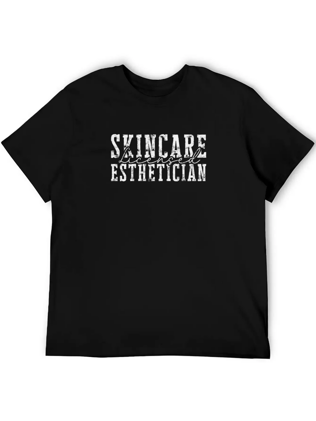 Skincare Licensed Esthetician - Cosmetologist Unisex Casual T-Shirt – Clean Design For Daily Comfort