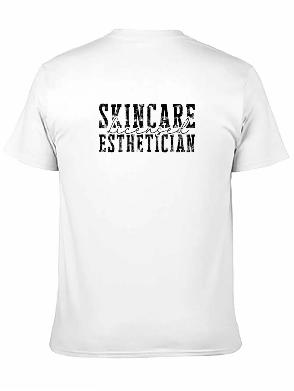Skincare Licensed Esthetician - Cosmetologist Unisex Casual T-Shirt – Clean Design For Daily Comfort