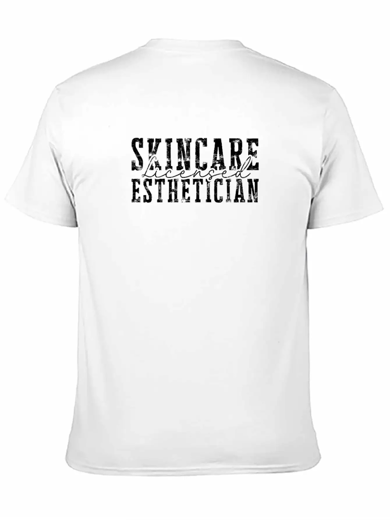 Skincare Licensed Esthetician - Cosmetologist Unisex Casual T-Shirt – Clean Design For Daily Comfort