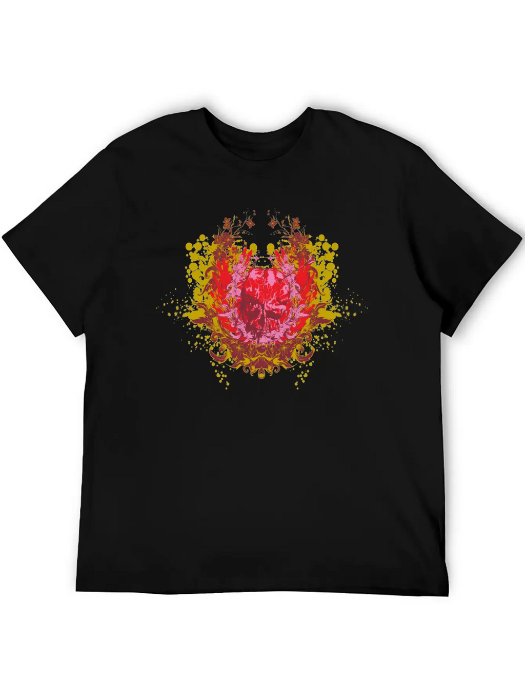 Skull Demon Wings Halloween Gift Unisex Casual T-Shirt – Clean Design For Daily Comfort