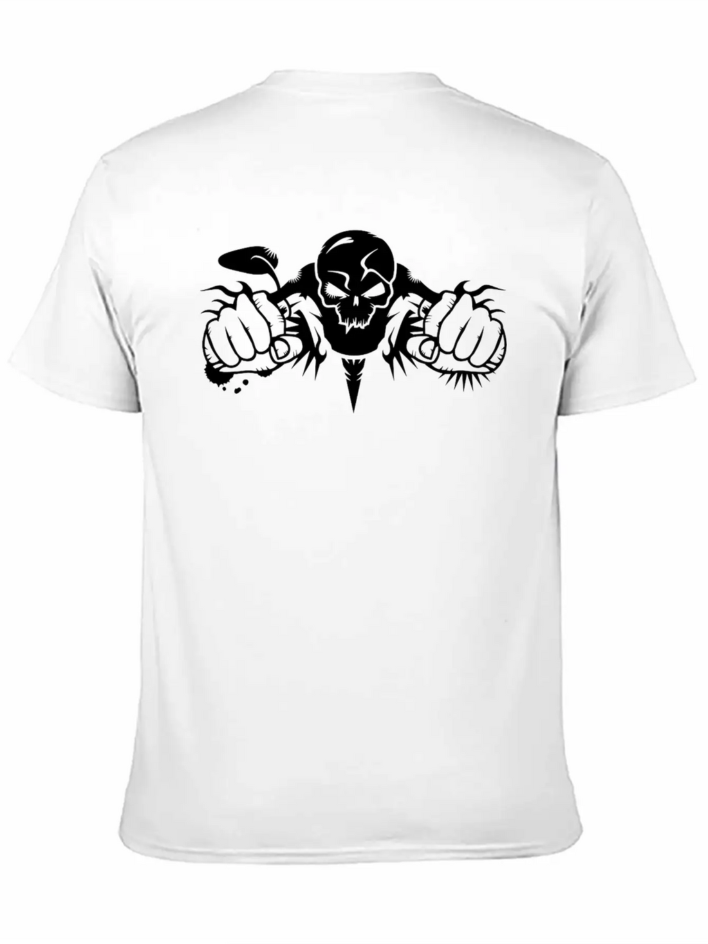 Skull Motorcycle Stylish Everyday T-Shirt – Unisex Basic Cotton Tee