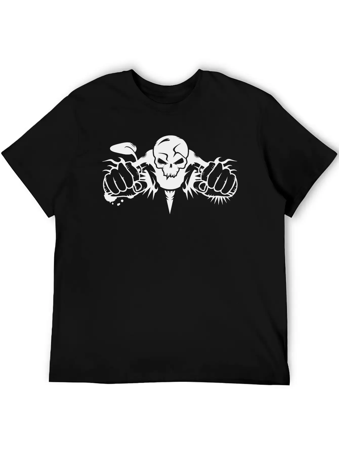 Skull Motorcycle Stylish Everyday T-Shirt – Unisex Basic Cotton Tee