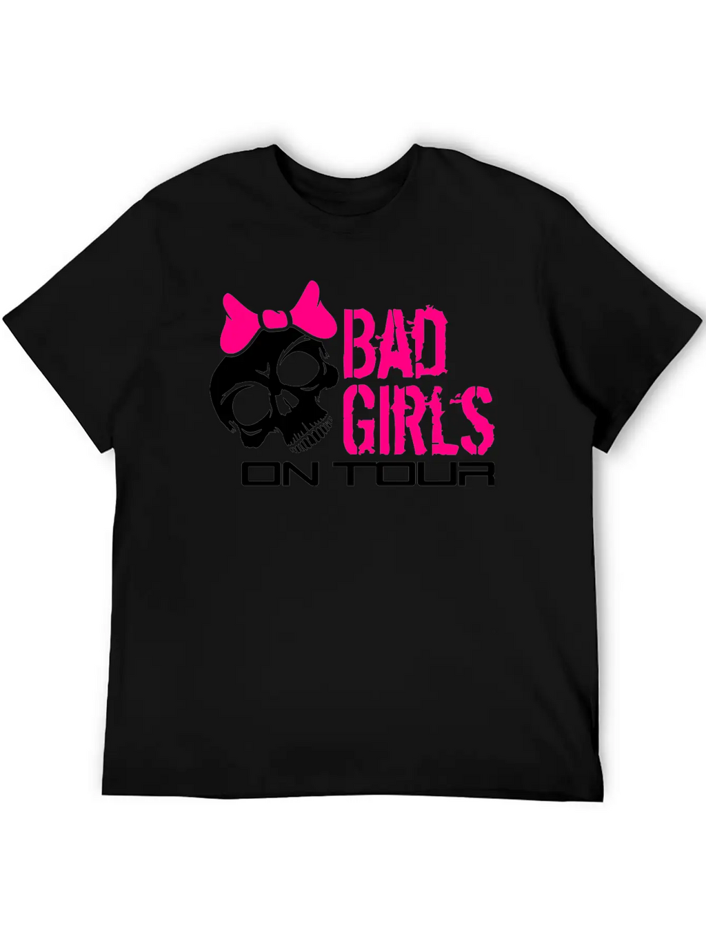 Skull Skull Evil Bad Dangerous On Tour On The Go D Unisex Short Sleeve Soft Cotton T-Shirt – Casual Everyday Wear