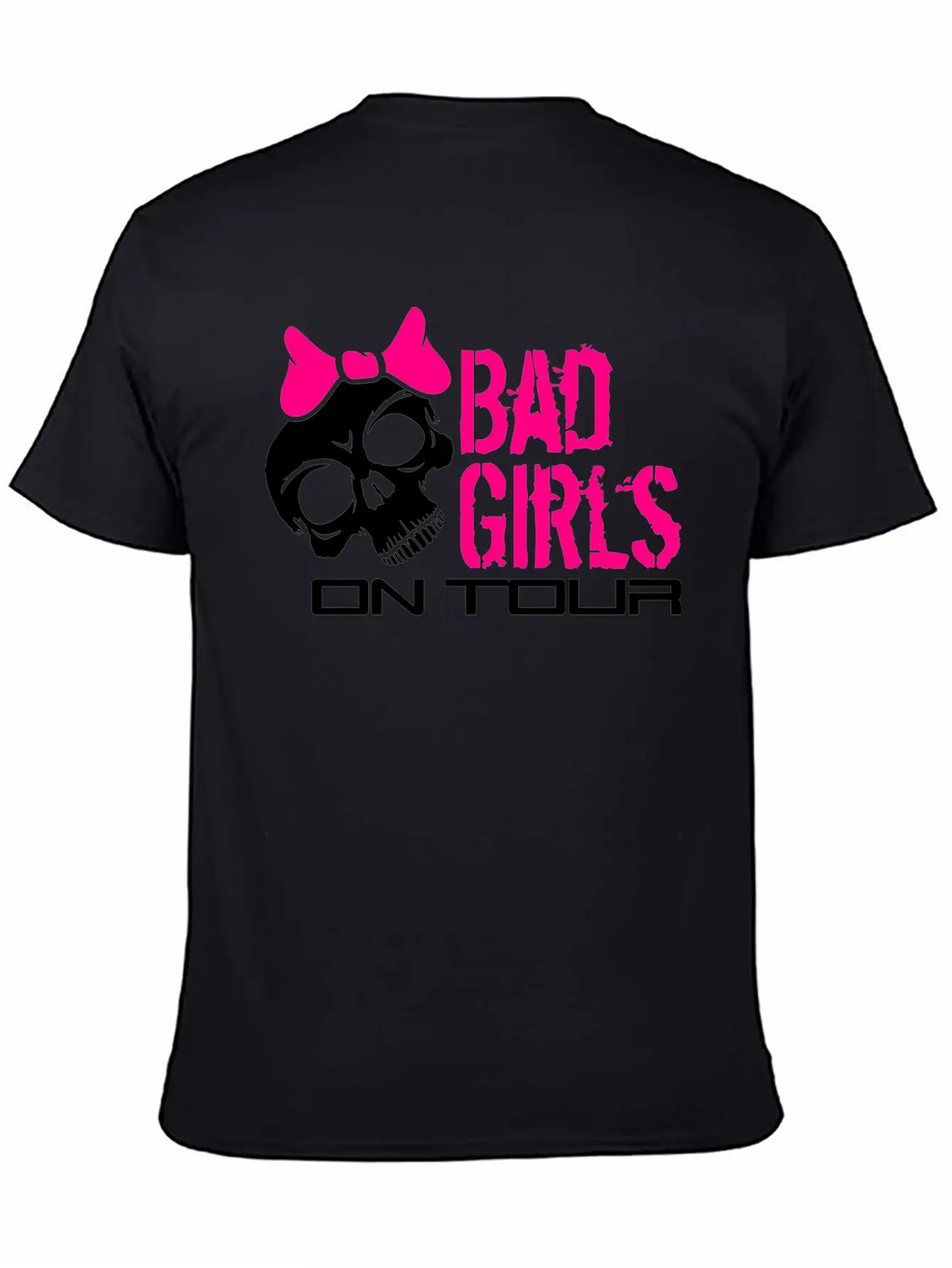 Skull Skull Evil Bad Dangerous On Tour On The Go D Unisex Short Sleeve Soft Cotton T-Shirt – Casual Everyday Wear