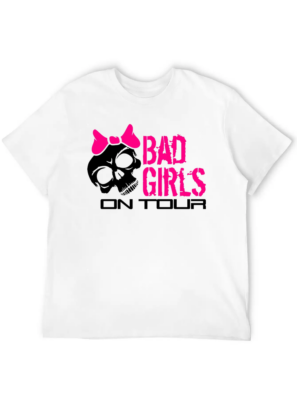 Skull Skull Evil Bad Dangerous On Tour On The Go D Unisex Short Sleeve Soft Cotton T-Shirt – Casual Everyday Wear