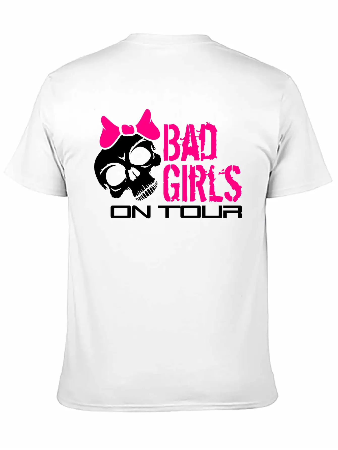 Skull Skull Evil Bad Dangerous On Tour On The Go D Unisex Short Sleeve Soft Cotton T-Shirt – Casual Everyday Wear