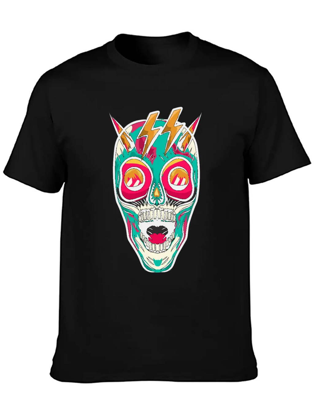 Skull-tastic Unisex Casual T-Shirt – Clean Design For Daily Comfort