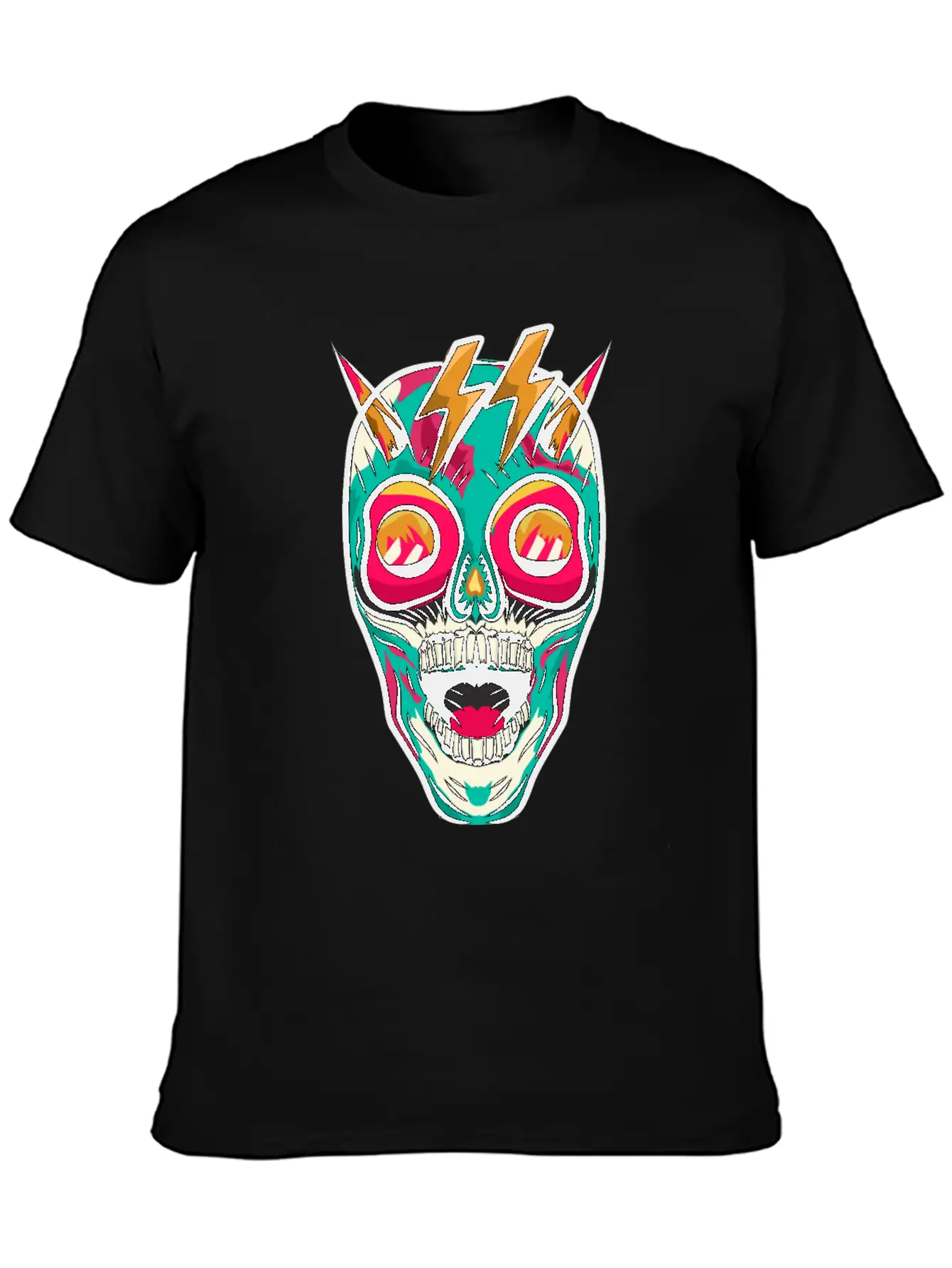 Skull-tastic Unisex Casual T-Shirt – Clean Design For Daily Comfort