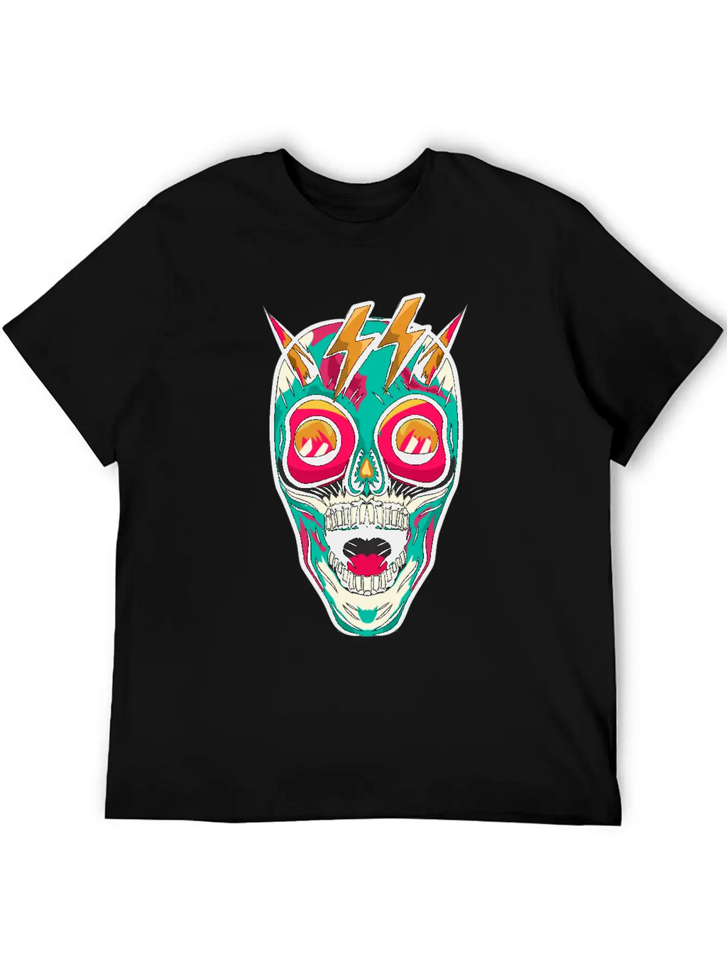 Skull-tastic Unisex Casual T-Shirt – Clean Design For Daily Comfort