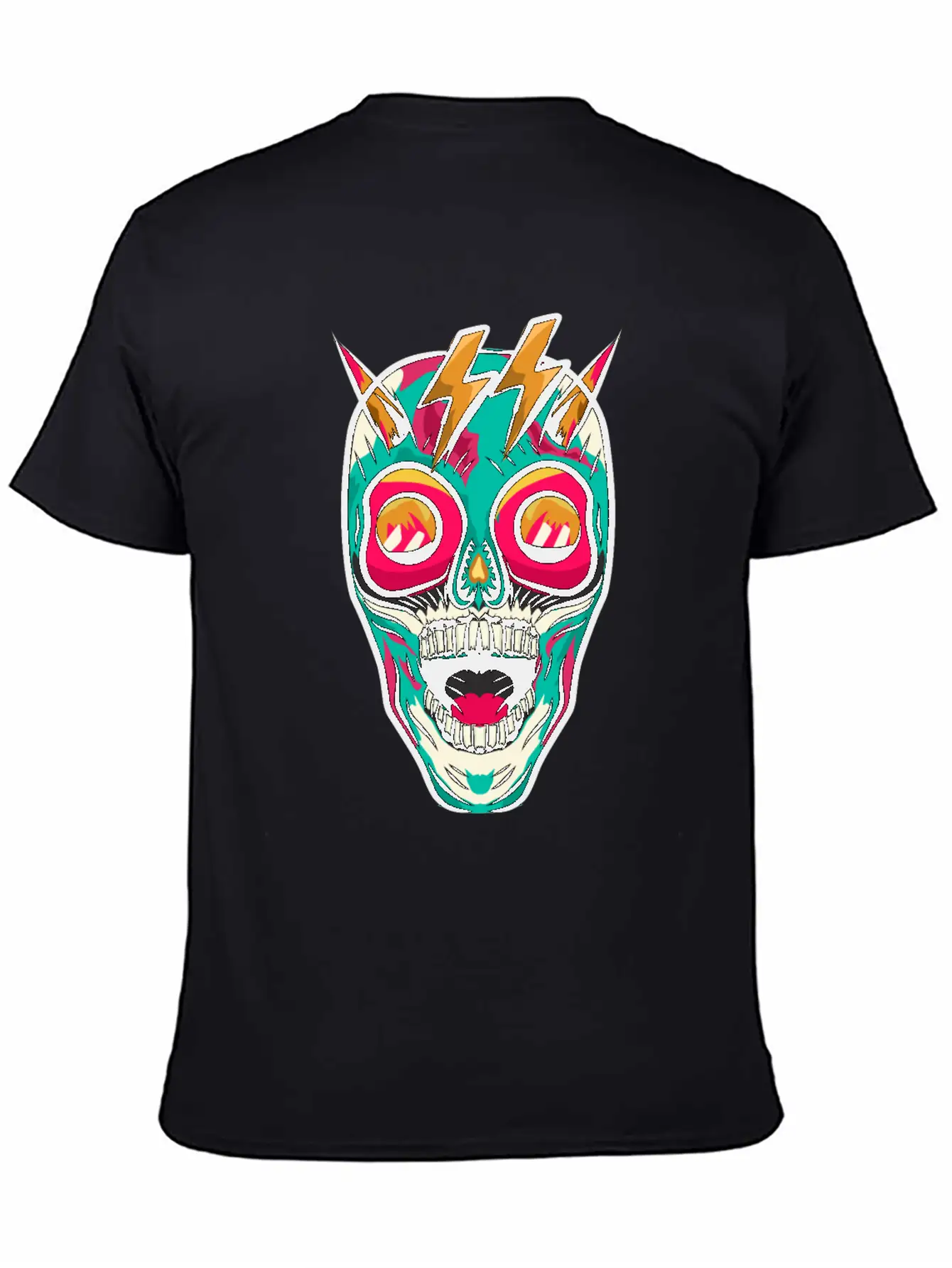 Skull-tastic Unisex Casual T-Shirt – Clean Design For Daily Comfort