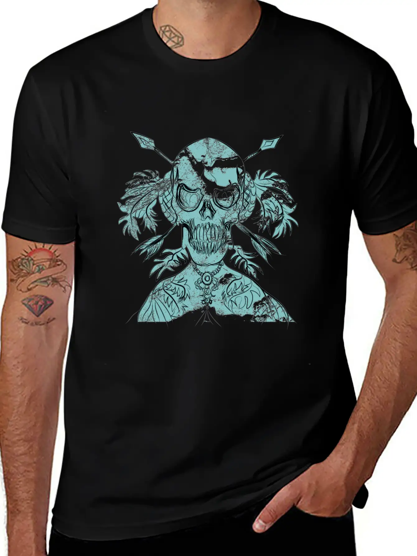 Skull Unisex Casual T-Shirt – Clean Design For Daily Comfort