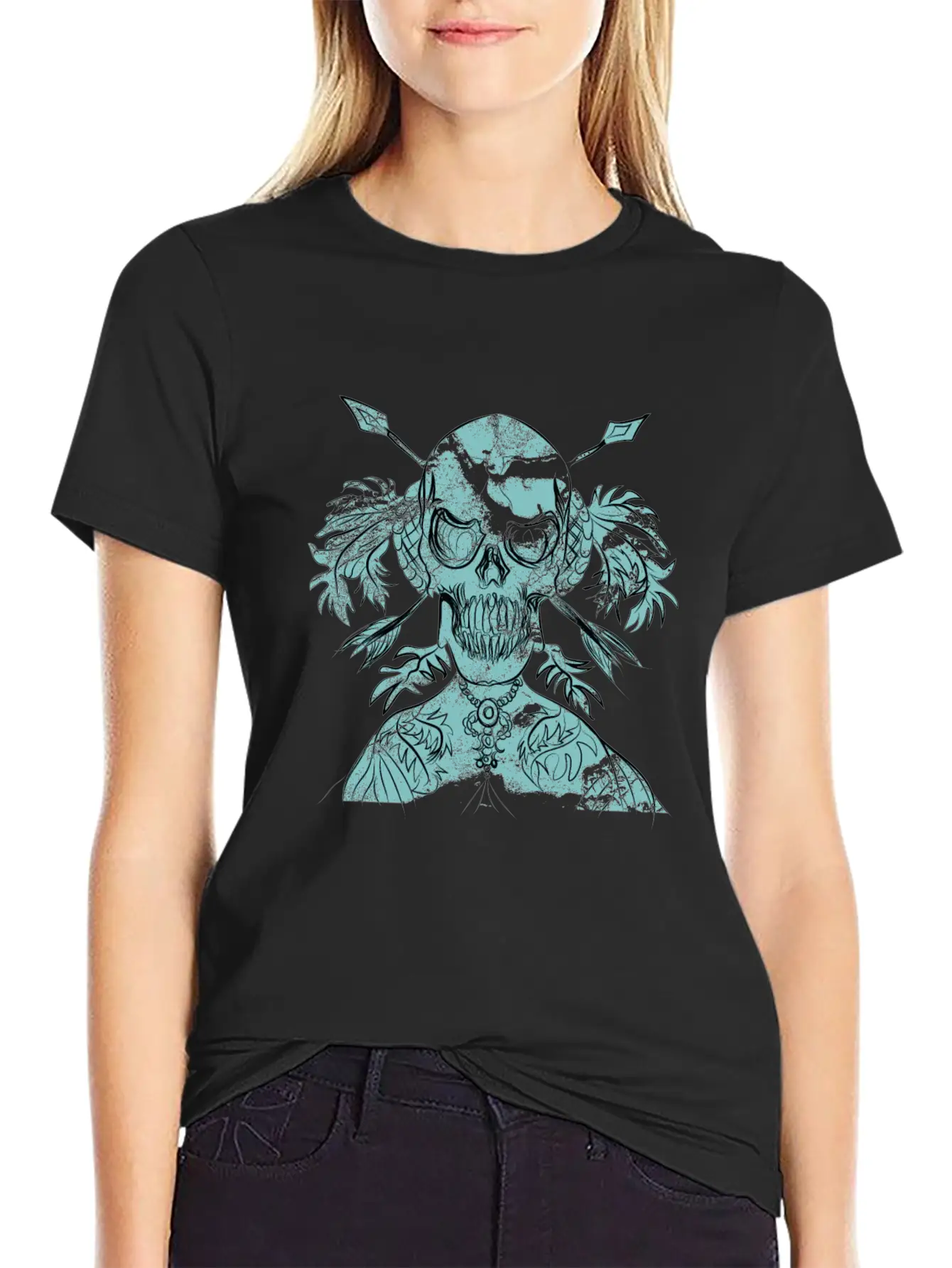 Skull Unisex Casual T-Shirt – Clean Design For Daily Comfort