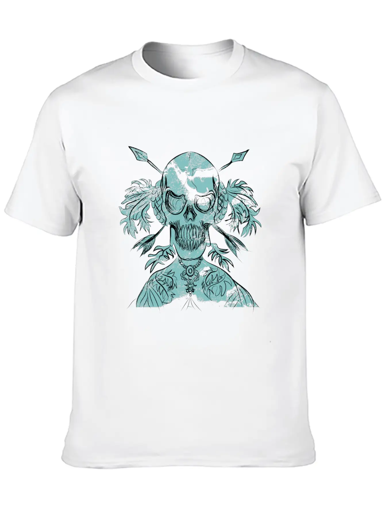 Skull Unisex Casual T-Shirt – Clean Design For Daily Comfort