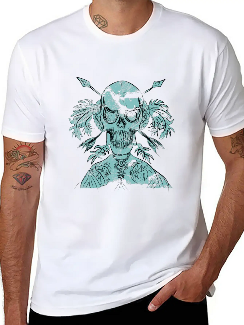 Skull Unisex Casual T-Shirt – Clean Design For Daily Comfort