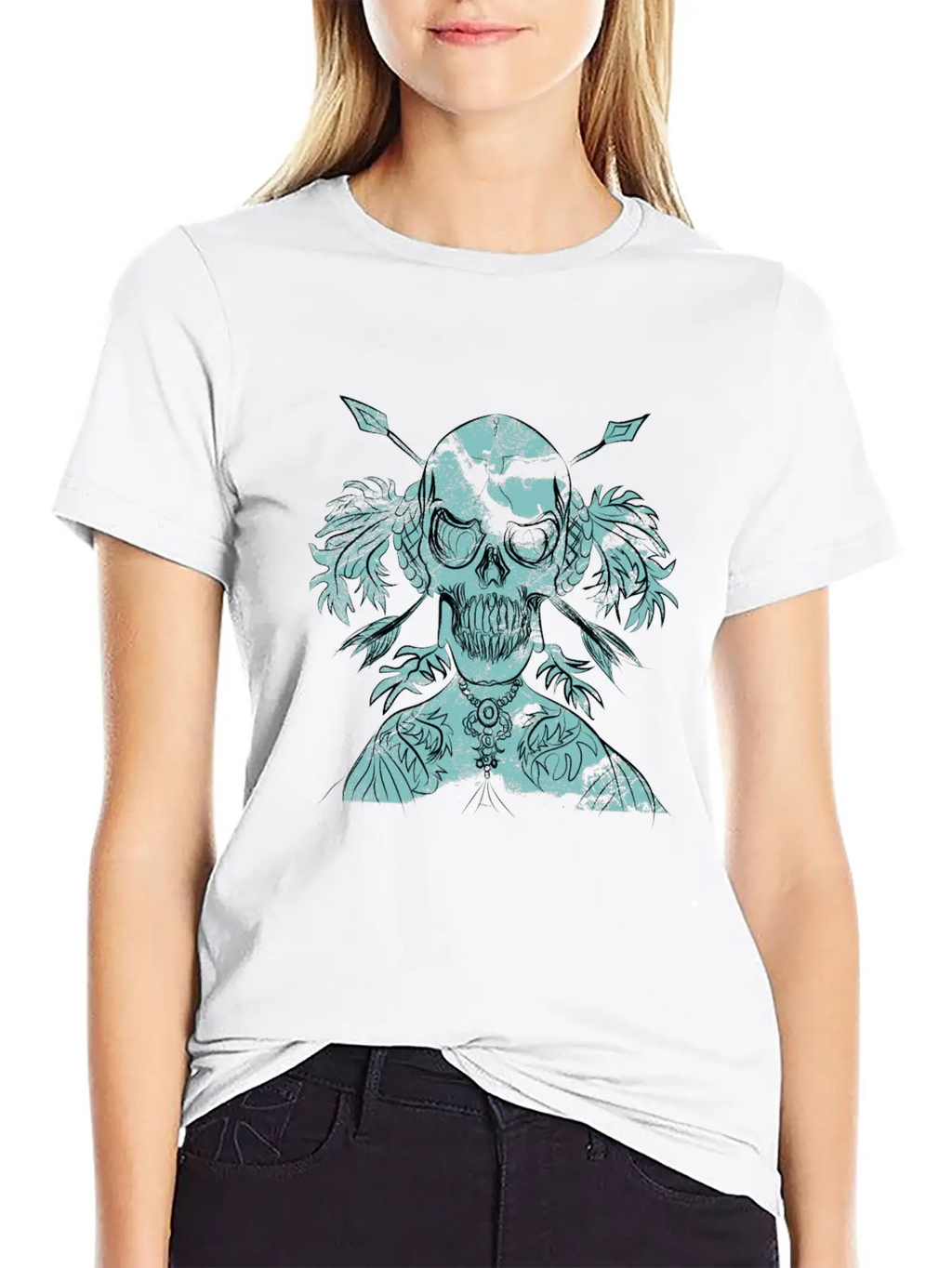 Skull Unisex Casual T-Shirt – Clean Design For Daily Comfort
