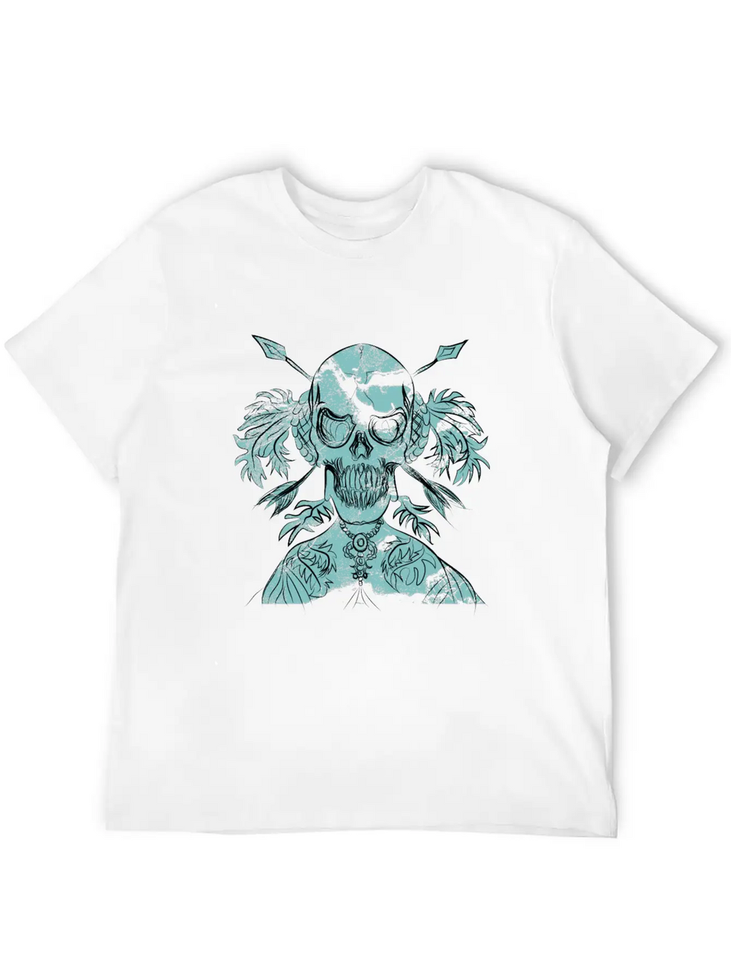Skull Unisex Casual T-Shirt – Clean Design For Daily Comfort