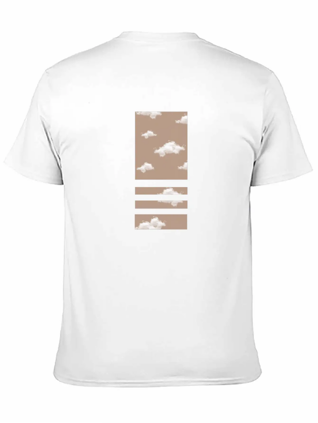 Sky Background Unisex Short Sleeve Soft Cotton T-Shirt – Casual Everyday Wear