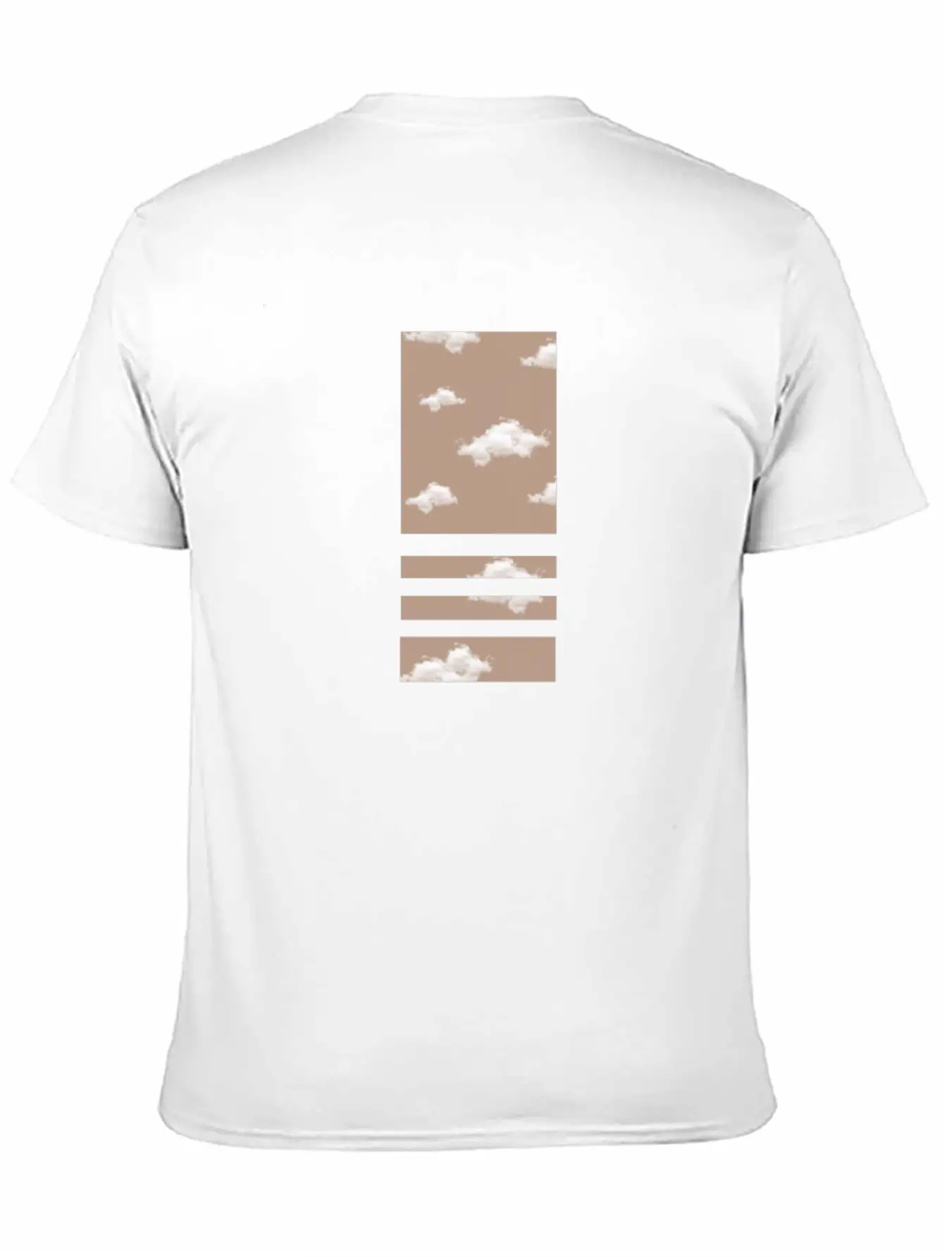 Sky Background Unisex Short Sleeve Soft Cotton T-Shirt – Casual Everyday Wear