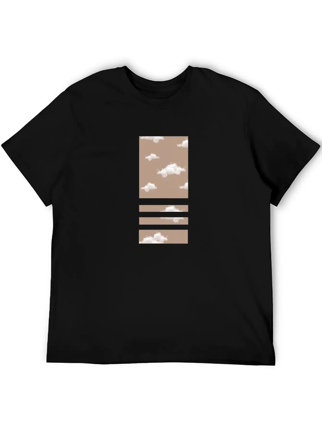 Sky Background Unisex Short Sleeve Soft Cotton T-Shirt – Casual Everyday Wear