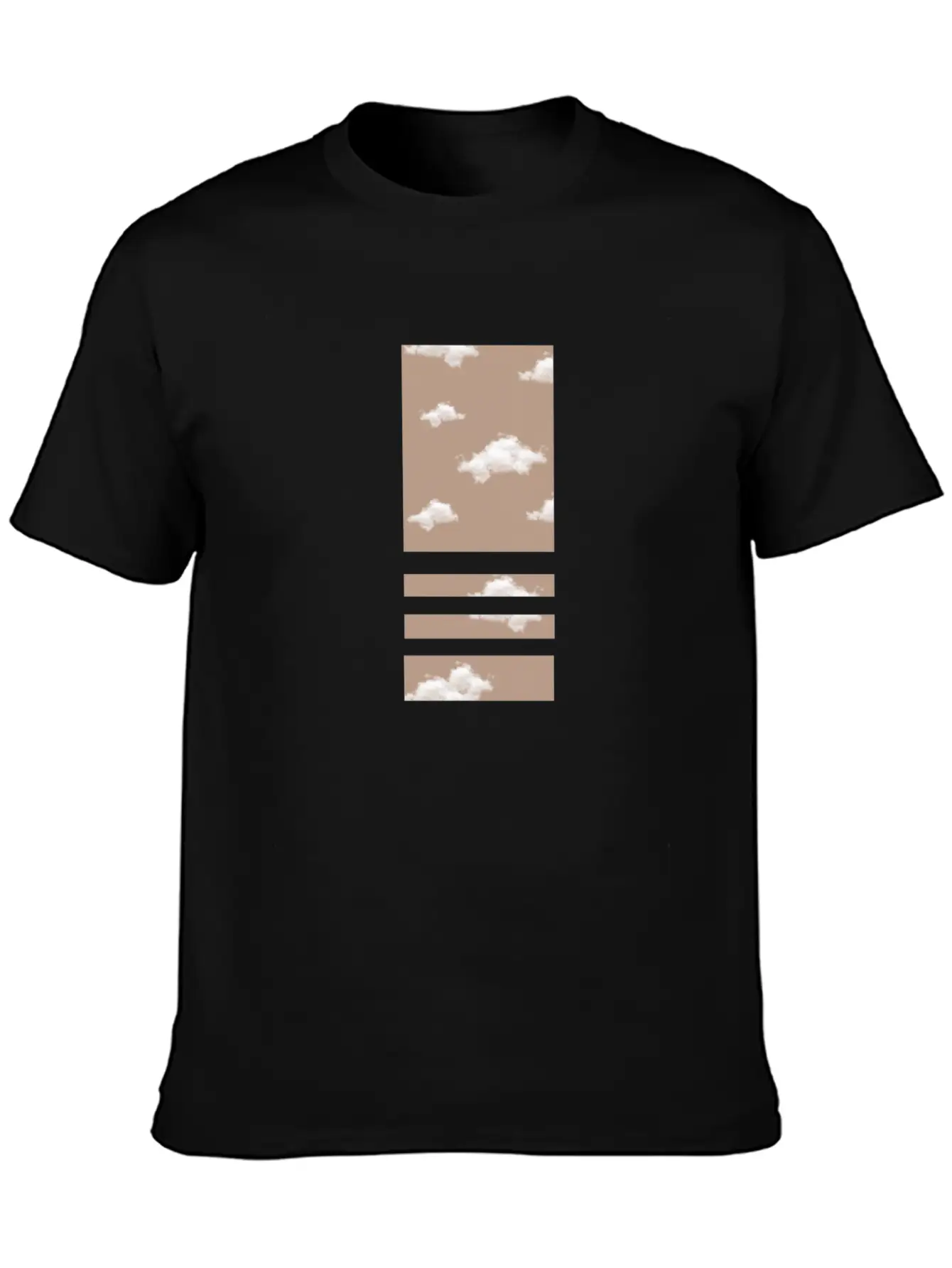 Sky Background Unisex Short Sleeve Soft Cotton T-Shirt – Casual Everyday Wear