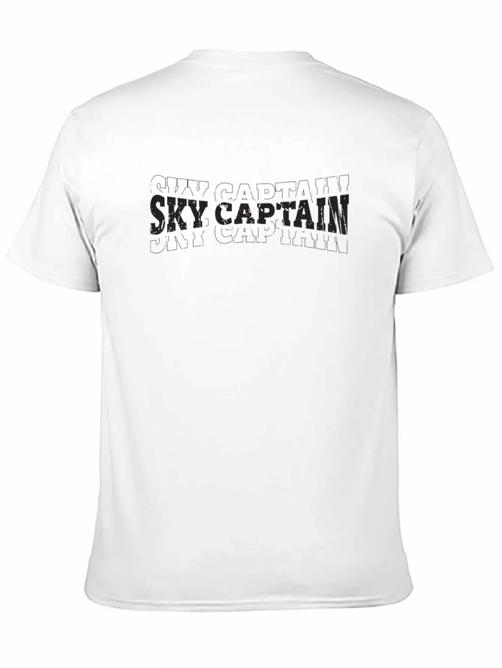 Sky Captain - Airplane Essential Cotton Tee For Daily Outfits – Unisex Style