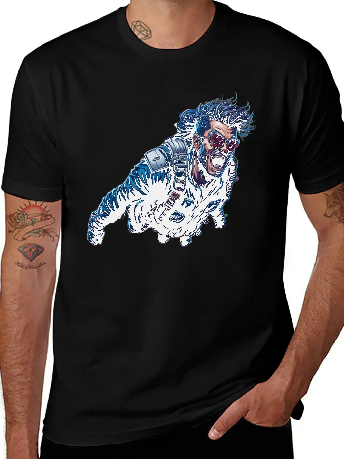 Sky Diving Unisex Short Sleeve Soft Cotton T-Shirt – Casual Everyday Wear