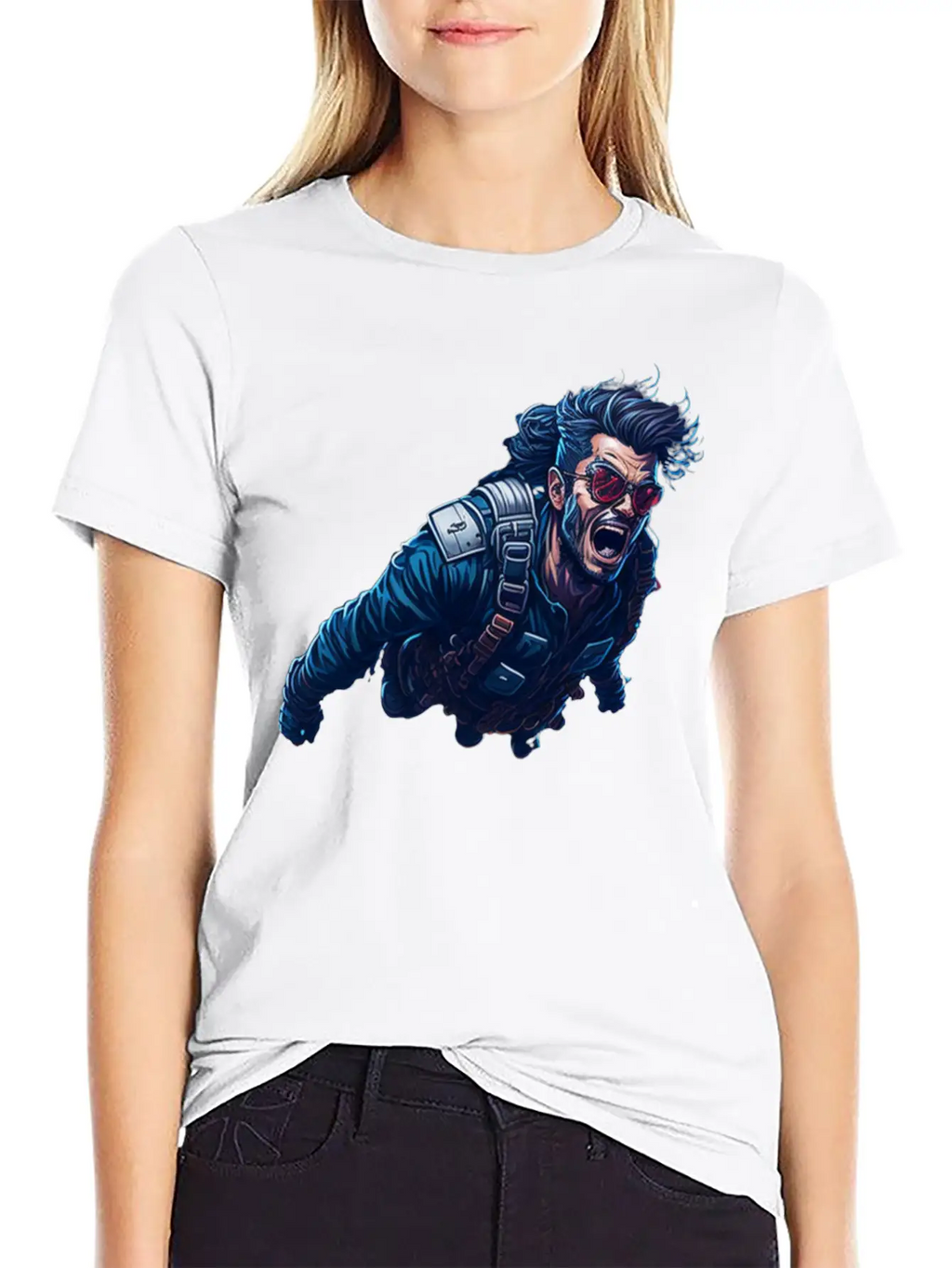 Sky Diving Unisex Short Sleeve Soft Cotton T-Shirt – Casual Everyday Wear