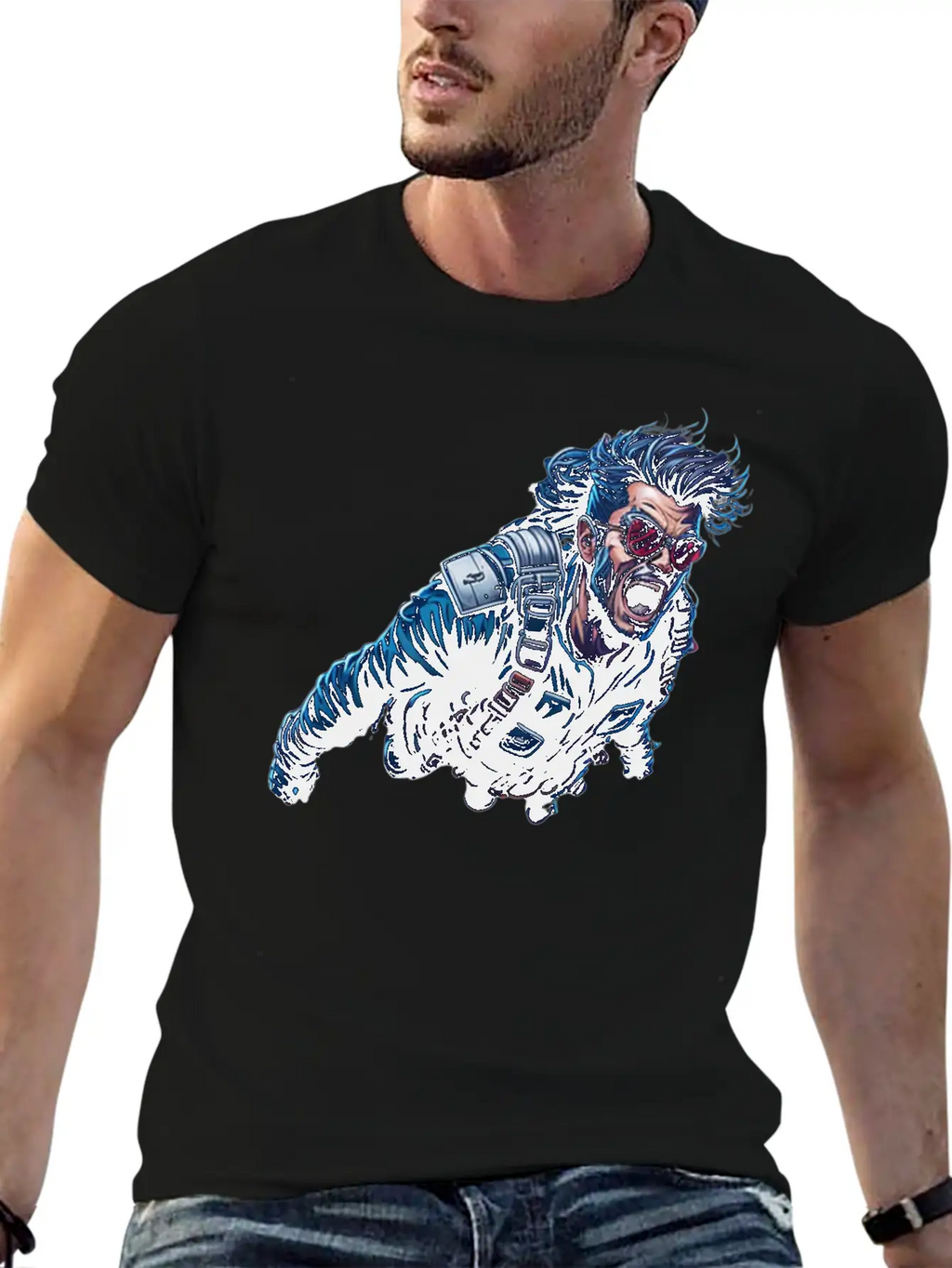 Sky Diving Unisex Short Sleeve Soft Cotton T-Shirt – Casual Everyday Wear