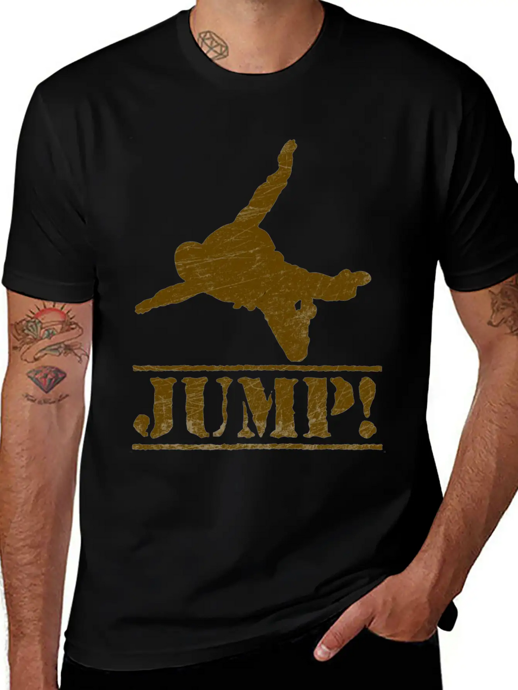 Skydiving Jump Essential Cotton Tee For Daily Outfits – Unisex Style